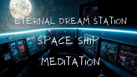 Spaceship cockpit Meditation Music, Spaceship sounds, Stress Relief, Focus, Relaxation, Peaceful