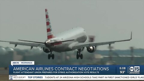 American Airlines contract negotiations could lead to a strike