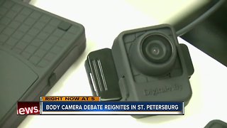 Local group asks for St. Pete officers to wear body cameras