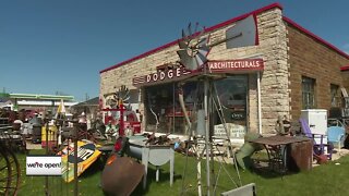 We're Open: Dodge Antiques in Algoma