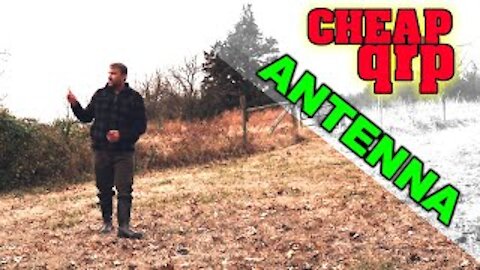 CHEAP Antenna Field Test | Elecraft KX2 Tuner | Ham Radio CW Contest