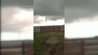 Funnel cloud in Cass County, IA