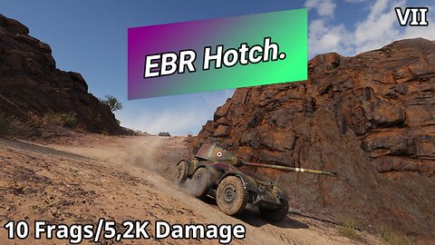 Hotchkiss EBR (10 Frags/5,2K Damage) | World of Tanks