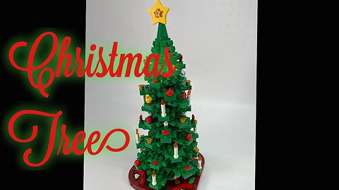 Lego Christmas Tree Unboxing and Build 40573