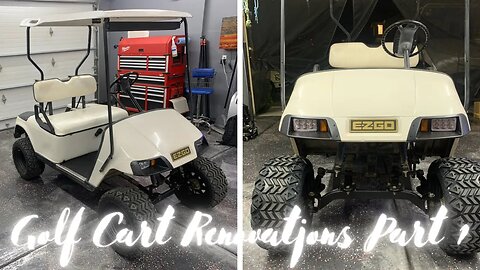 Golf Renovations Part 1 (Lift Kit and Headlights Install)