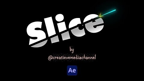 How to make a Slice/Cutting animation in After effects