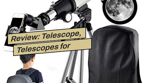 Review: Telescope, Telescopes for Adults, 70mm Aperture 400mm Focal Length, Telescopes for Adul...