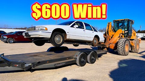 $600 Copart Win! 1994 Chevy Caprice LS - You Vote Flip or Mod?