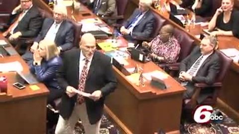 Former Ben Davis coach delivers powerful message to lawmakers as team is honored for Championship