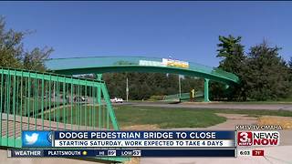 Dodge Street Pedestrian Bridge needs more work