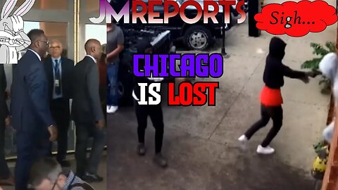Chicago news team ROBBED at gun point while covering robberies & Brandon Johnson AVOIDS questions