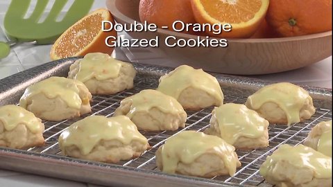 Mr. Food - Double Glazed Orange Cookies