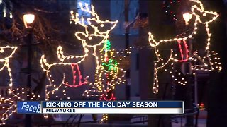 Holiday lights get switched on in MKE tonight