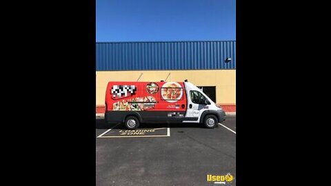 Low Mileage 2018 21' Ram Promaster | 3500 EXT Food Truck in Great Shape for Sale in Florida