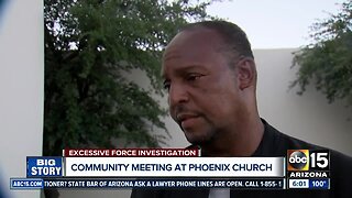 Community meeting held to discuss Phoenix police use of force