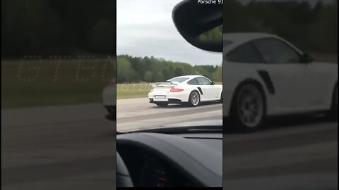 Porsche 911 GT2 RS 997 vs Porsche 911 Turbo S 991 Mk II 580 HP #porsche #911turbo #911turbos #997gt2