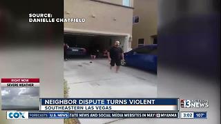 Man who attacked neighbor arrested