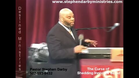 The Curse of Shedding Innocent Blood - Pastor Stephen Darby [2]
