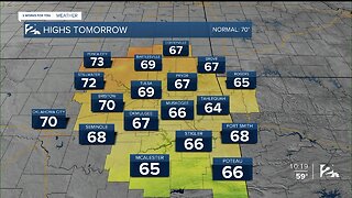 Friday 10pm Weather
