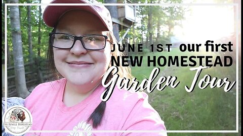 Tour the NEW Homestead GARDEN! | Week 1