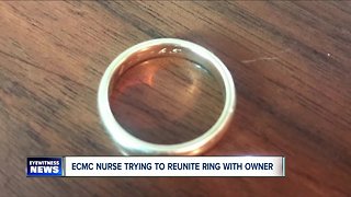 ECMC nurse trying to reunite ring with owner