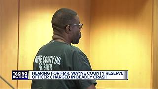 Wayne County reserve police officer charged in deadly drunk driving crash