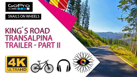 King`s road II - TRANSALPINA 4K bike ride, Urdele Pass to Ob Lotrului | S01E10 | Techno mix | 🇷🇴