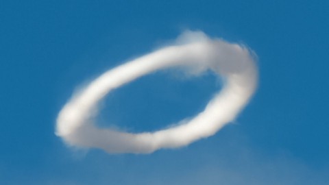 Mount Etna Blows Perfect Steam Rings In Rare Phenomenon