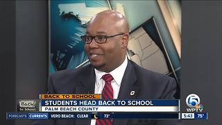 Superintendent Dr. Fennoy talks back to school in Palm Beach County
