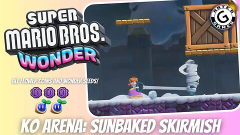 Super Mario Bros Wonder - KO Arena: Sunbaked Skirmish