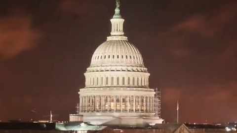 Capitol dome restoration timelapse