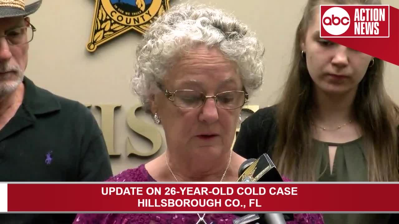 Presser: Cold case: Hillsborough County mother, infant son haven't been seen since 1993