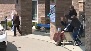 Parade held in Parma for WWII veteran's 100th birthday
