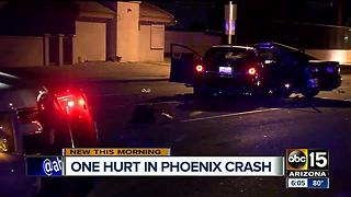 Person rushed to hospital after wreck at 67th Avenue and Camelback