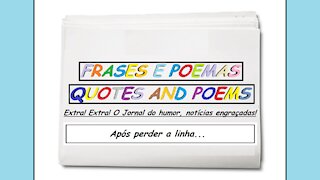 Notícias engraçadas: Após perder a linha... [Frases e Poemas]