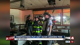 Fire crews contain fire in Fort Myers restaurant A/C unit