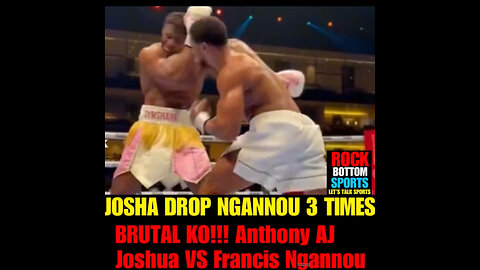 RBS Ep #22 Anthony AJ Joshua knockout Francis Ngannou , drop him 3 times