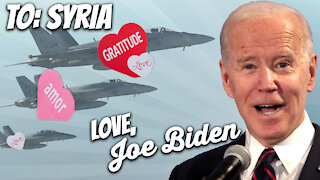 Biden Pushes Masks And Safety, Then Forgets His Own Mask, Launches Airstrikes on Syria | Ep 149