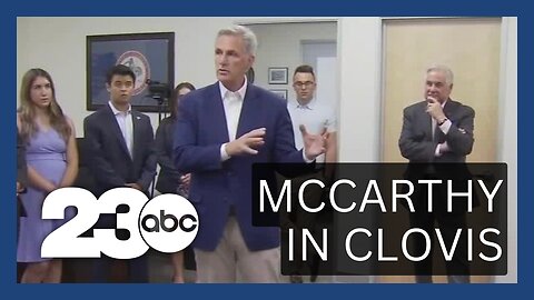 Kevin McCarthy visits Clovis