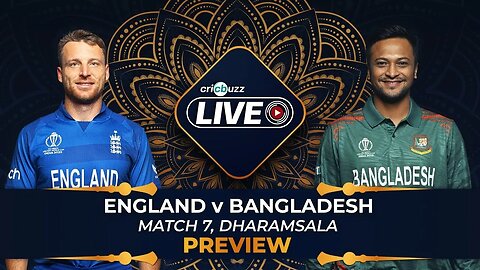 🔴 Live: England Vs Bangladesh - Match 7 | ENG Vs BAN Live - T Sports #iccworldcup2023 #cricket