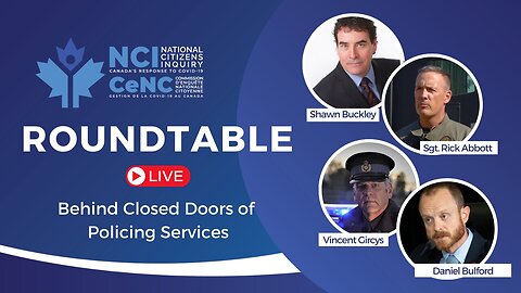 Live with the NCI - Roundtable Discussion: Behind Closed Doors of Policing Services