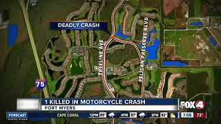 Man Killed in Fort Myers Motorcycle Crash