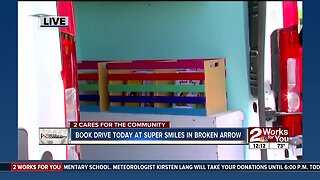 2 Cares for the Community Book Drive to Benefit McAuliffe Elementary School