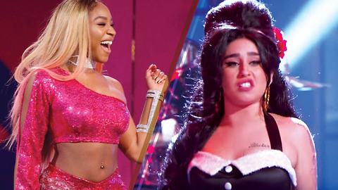 Normani Kordei & Lauren Jauregui SLAY as Beyonce & Amy Winehouse in Fifth Harmony Lip Sync Battle