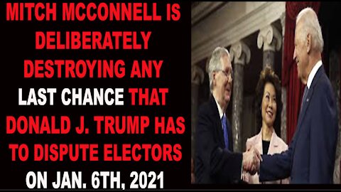 Ep.233 | MITCH MCCONNELL IS DELIBERATELY DESTROYING ANY LAST CHANCE TRUMP HAS TO WIN ON JAN. 6, 2021