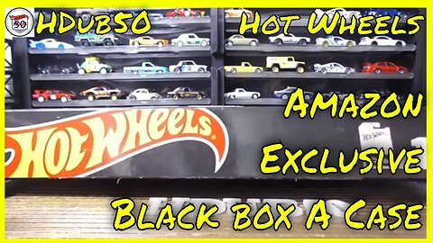 We are Opening A Hot Wheels 2023 A Case Amazon 16 Black Box