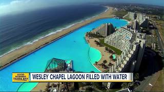 Wesley Chapel Lagoon filled with water