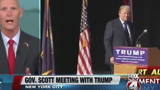 Florida Gov. Scott to meet with President-elect Trump