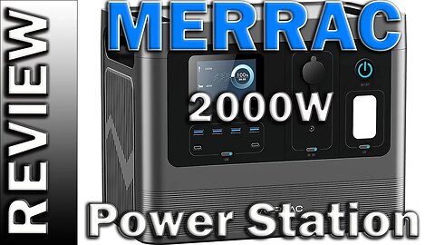 MERRAC Portable Power Station 2000W - Review