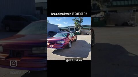 Burnt Titanium Chameleon B-Body Chevy #chameleonpaint